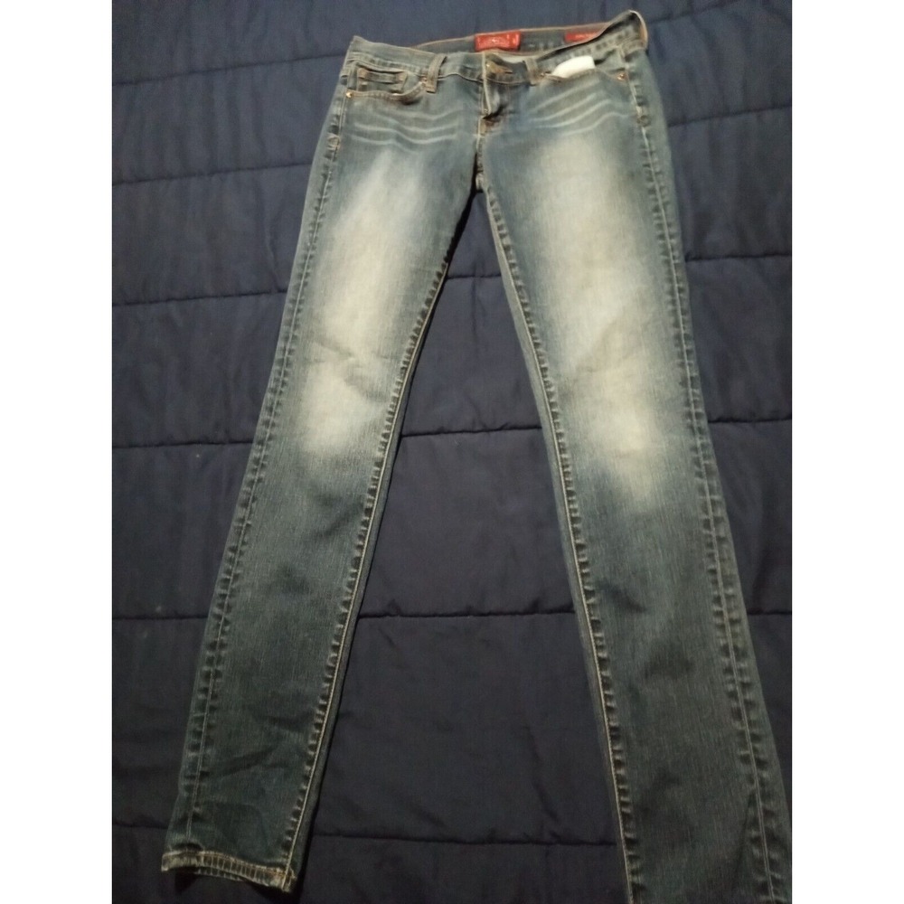 Lucky Brand Charlie Skinny Leg Jeans Women's 4|27 Blue Denim Dark Wash 5-Pockets